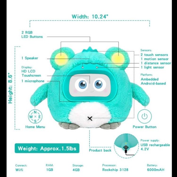 Fuzzy Interactive Playmate - Picture 6 of 10